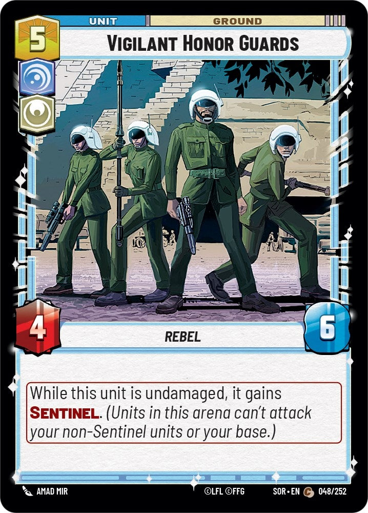 Image for Vigilant Honor Guards (48) (SOR)