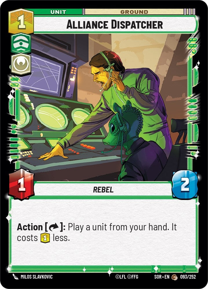 Image for Alliance Dispatcher (93) (SOR)