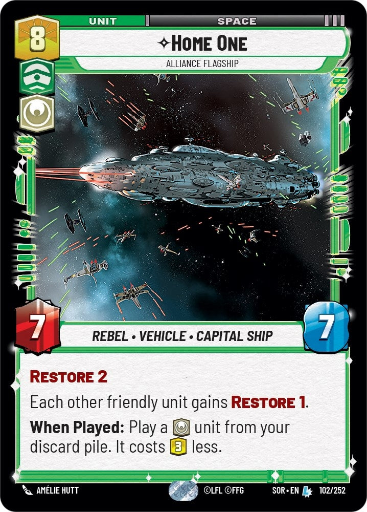 Image for Home One - Alliance Flagship (102) (SOR)