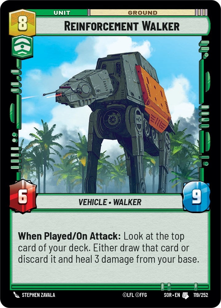 Image for Reinforcement Walker (119) (SOR)