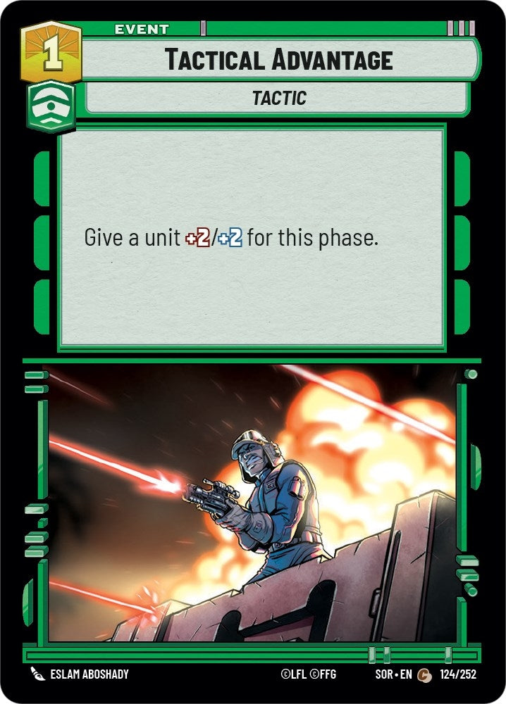 Image for Tactical Advantage (124) (SOR)