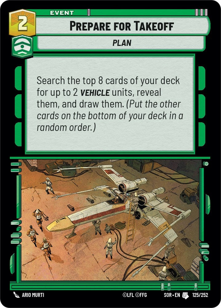 Image for Prepare for Takeoff (125) (SOR)