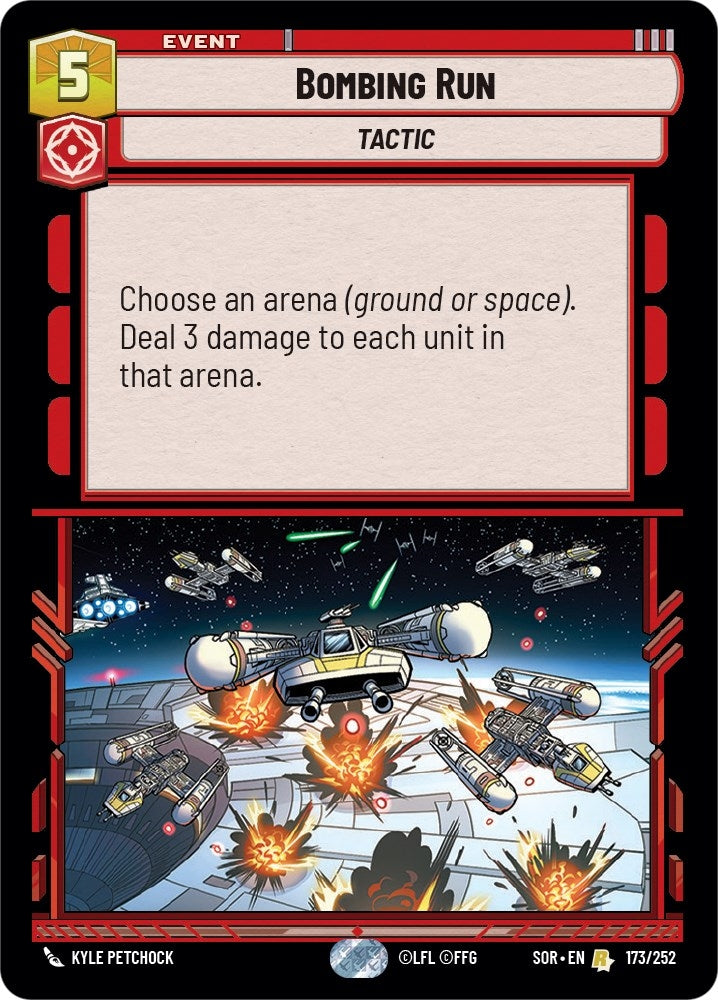 Image for Bombing Run (173) (SOR)