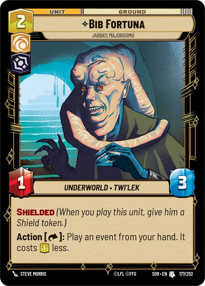 Image for Bib Fortuna - Jabba's Majordomo (177) (SOR)