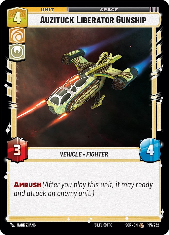 Image for Auzituck Liberator Gunship (195) (SOR)