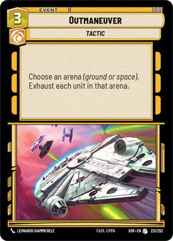 Collection of Outmaneuver (221/252) [Spark of Rebellion] in a gallery layout