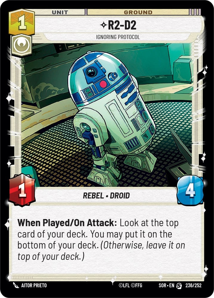 Image for R2-D2 - Ignoring Protocol (236) (SOR)