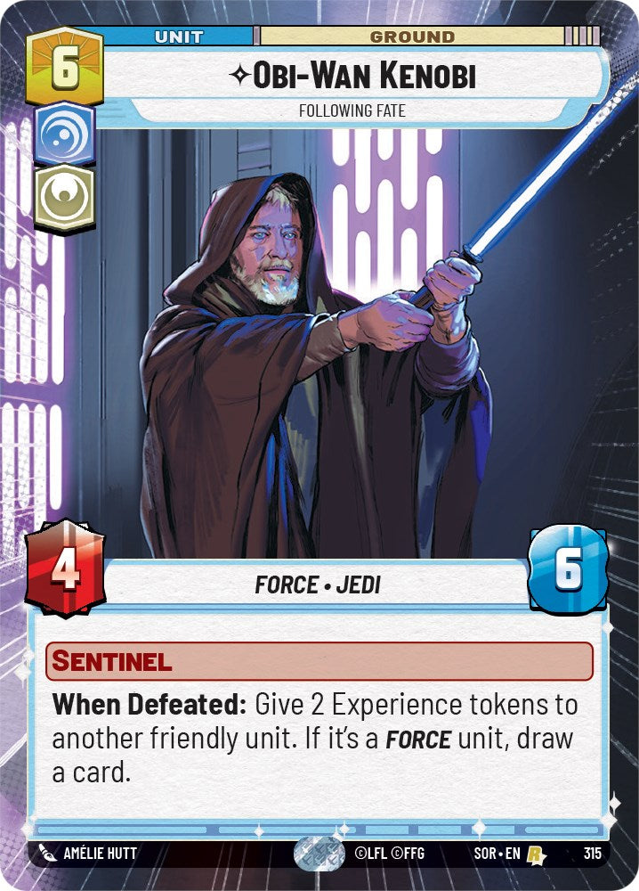 Collection of Obi-Wan Kenobi - Following Fate (Hyperspace) (315) [Spark of Rebellion] in a gallery layout