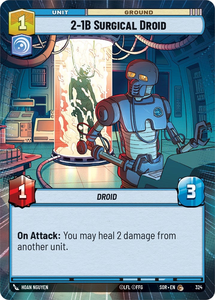 Image for 2-1B Surgical Droid (Hyperspace) (324) (SOR)