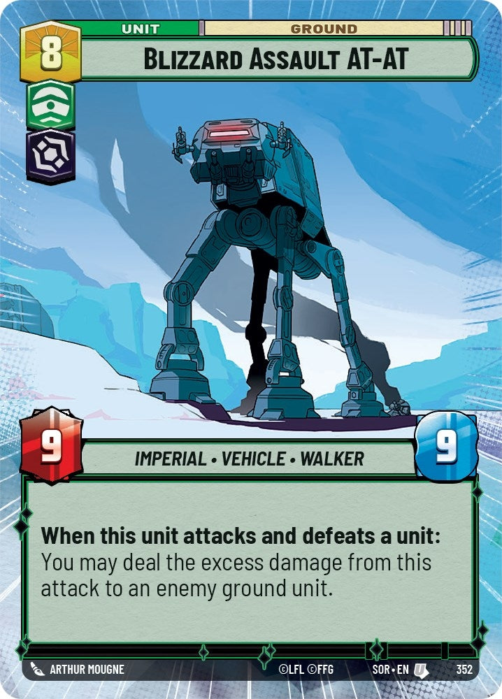 Image for Blizzard Assault AT-AT (Hyperspace) (352) (SOR)