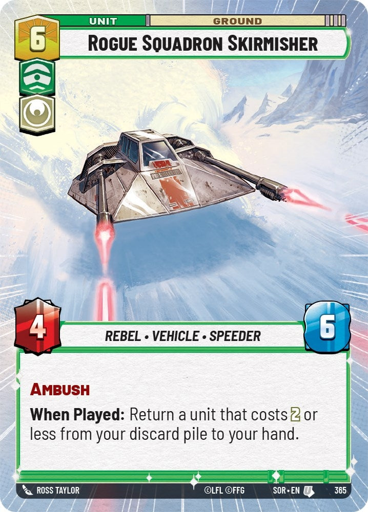 Image for Rogue Squadron Skirmisher (Hyperspace) (365) (SOR)