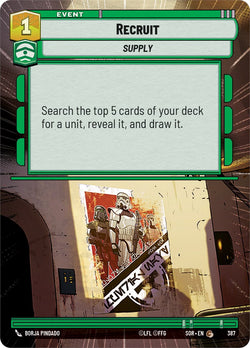 Collection of Recruit (Hyperspace) (387) [Spark of Rebellion] in a gallery layout