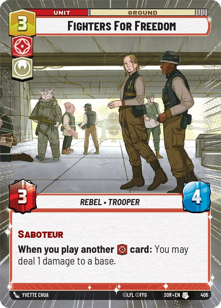 Image for Fighters For Freedom (Hyperspace) (406) (SOR)
