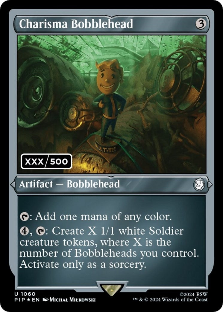 Image for Charisma Bobblehead (Serial Numbered) (1060) (PIP)