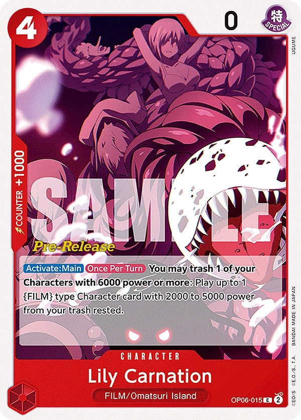 Image for Lily Carnation (6015) (OP06 PRE)