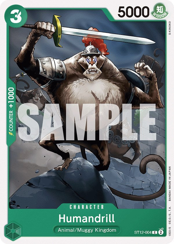 Collection of Humandrill [Starter Deck: Zoro and Sanji] in a gallery layout