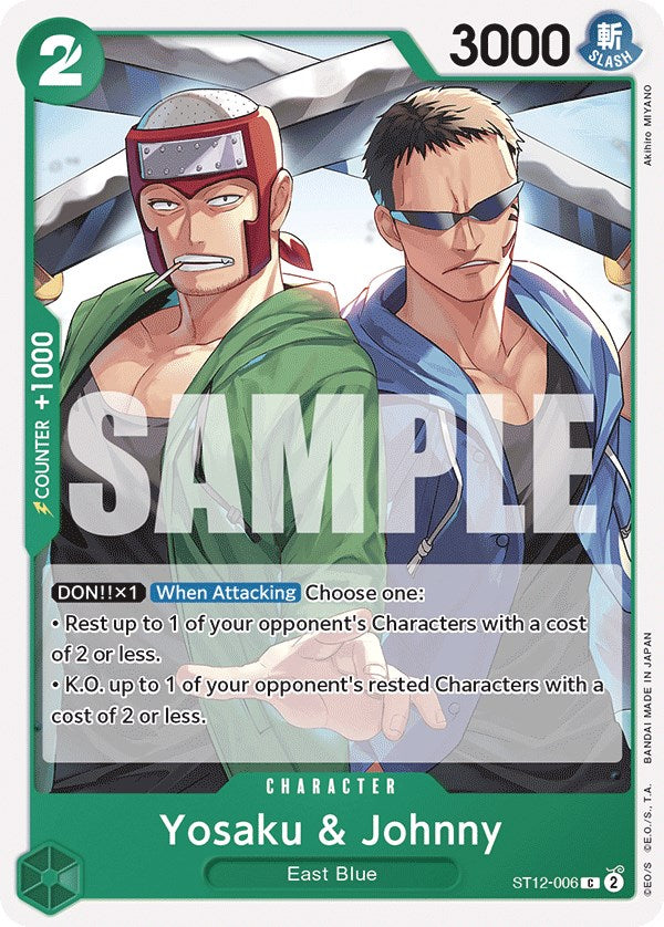 Collection of Yosaku & Johnny [Starter Deck: Zoro and Sanji] in a gallery layout