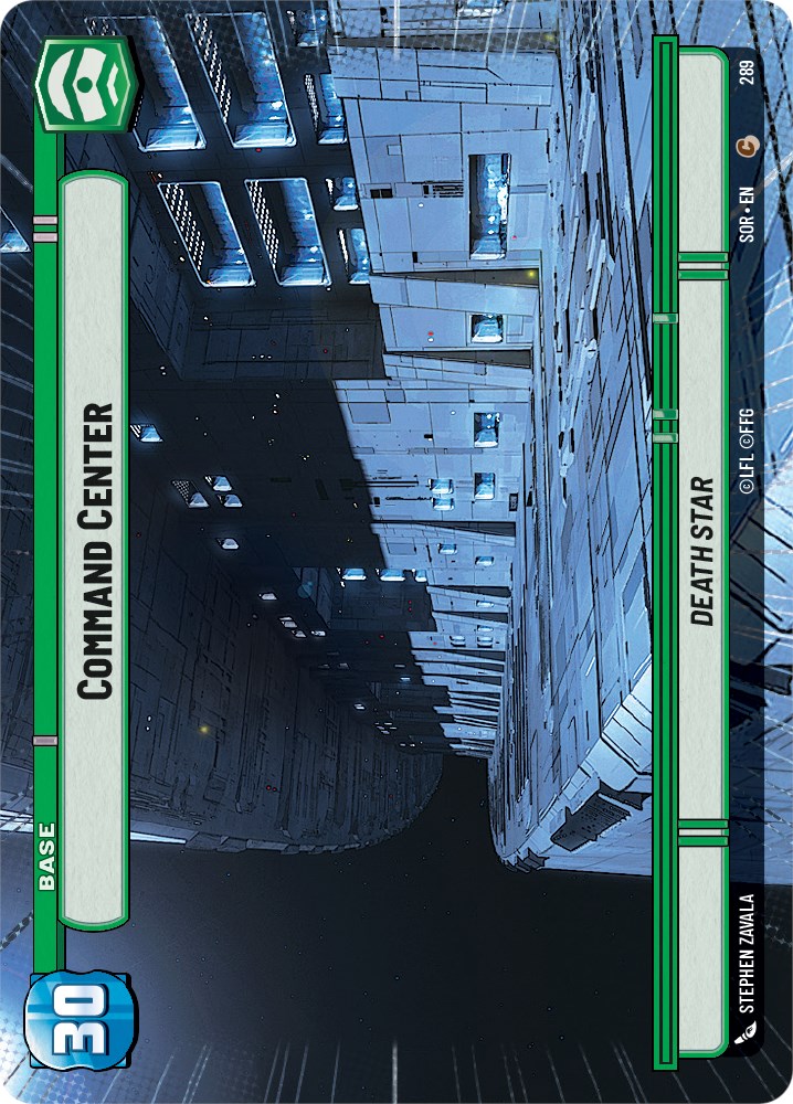 Command Center // Shield (Hyperspace) (289 // T04) [Spark of Rebellion]