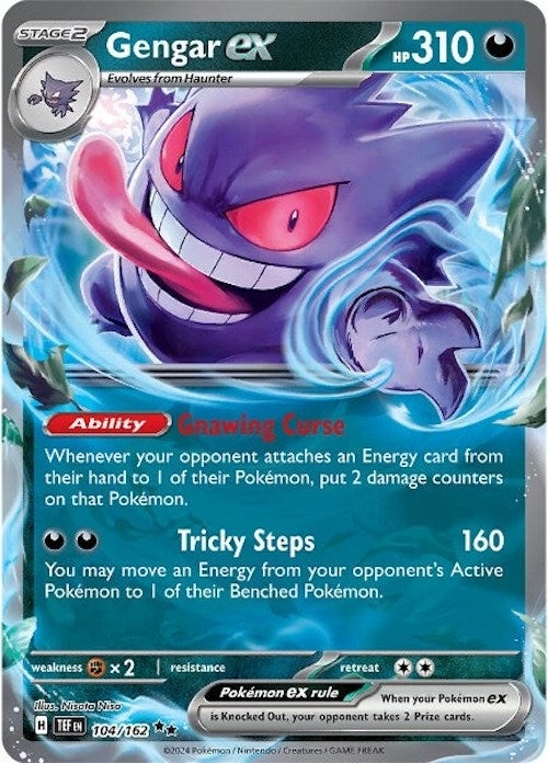 Image for Gengar ex - 104/162 (104) (TEF)