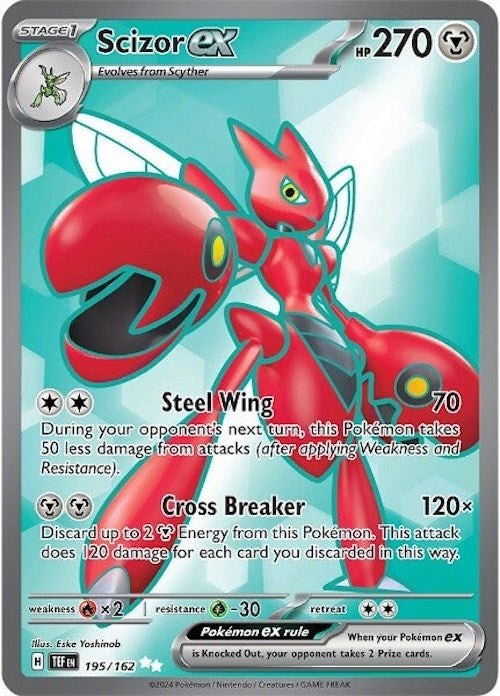 Image for Scizor ex - 195/162 (195) (TEF)