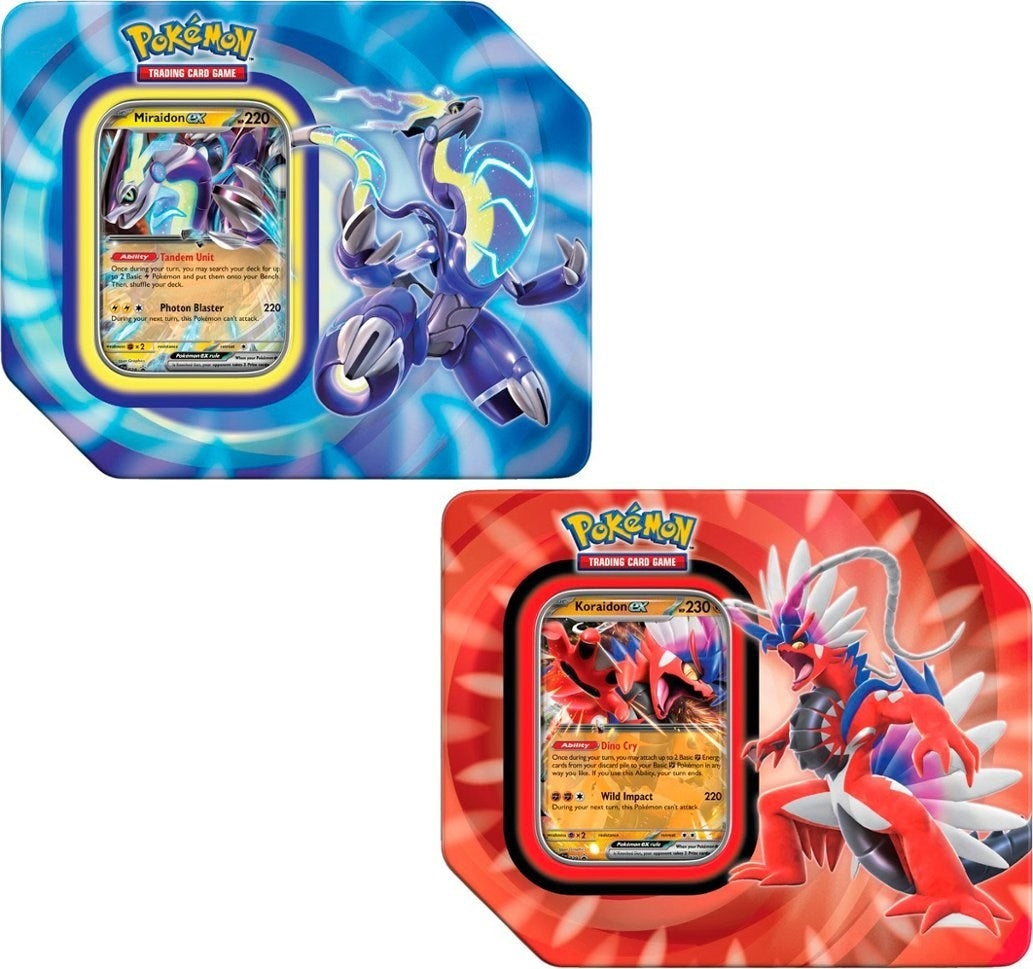 Image for Paldea Legends Tins [Bundle of 2] (International Version) - Pokemon