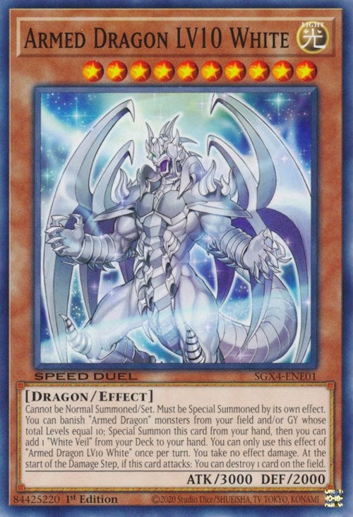 Image for Armed Dragon LV10 White (401) (SGX4)