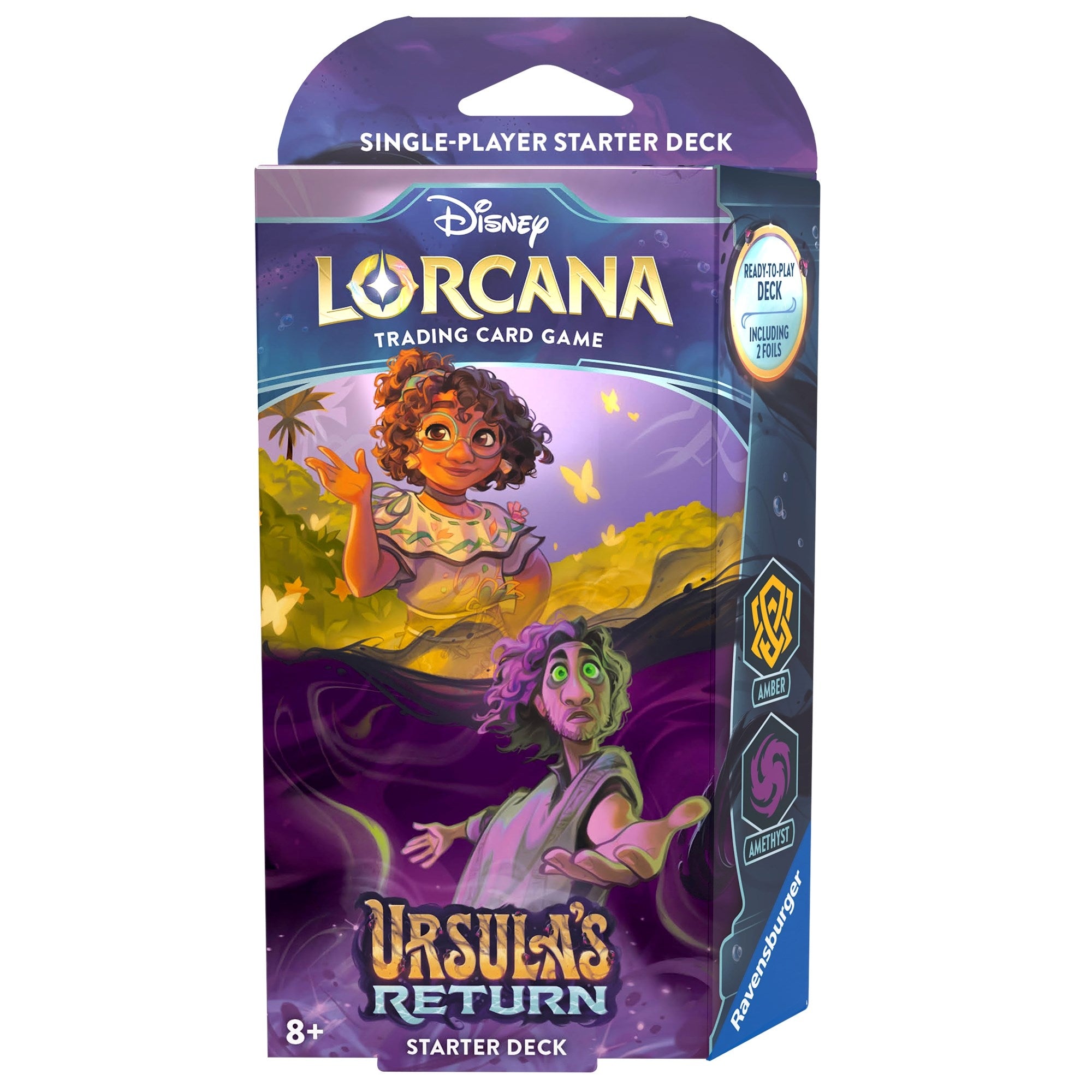 Image for Disney Lorcana: Ursula's Return Starter Deck (Amber & Amethyst) [4]