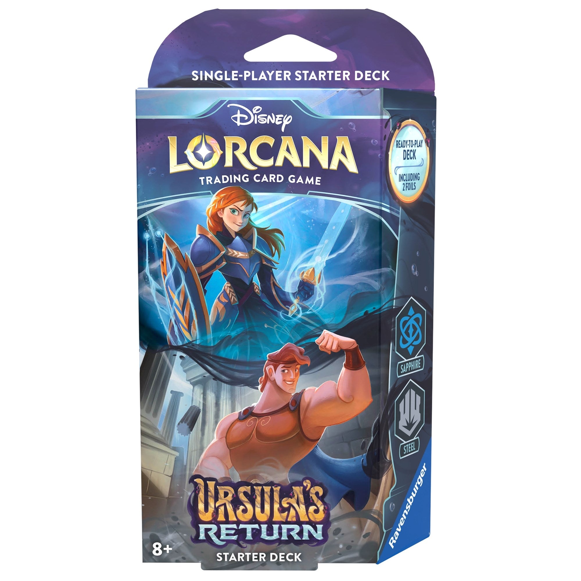 Image for Disney Lorcana: Ursula's Return Starter Deck (Sapphire & Steel) [4]