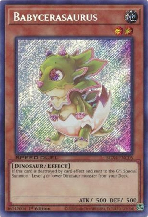 Image for Babycerasaurus (Secret Rare) (405) (SGX4)