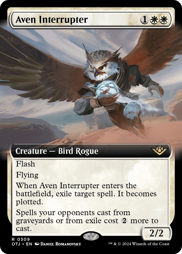 Image for Aven Interrupter (Extended Art) (309) (OTJ)