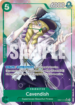 Collection of Cavendish (Alternate Art) [Extra Booster: Memorial Collection] in a gallery layout