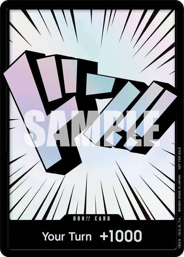 Collection of DON!! Card (3D Text) [One Piece Promotion Cards] in a gallery layout