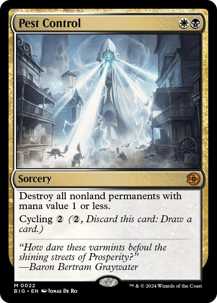 Image for Pest Control (22) [Outlaws of Thunder Junction: The Big Score]