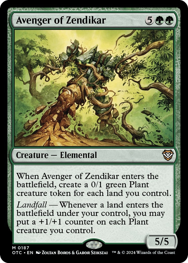 Image for Avenger of Zendikar (187) (OTC)