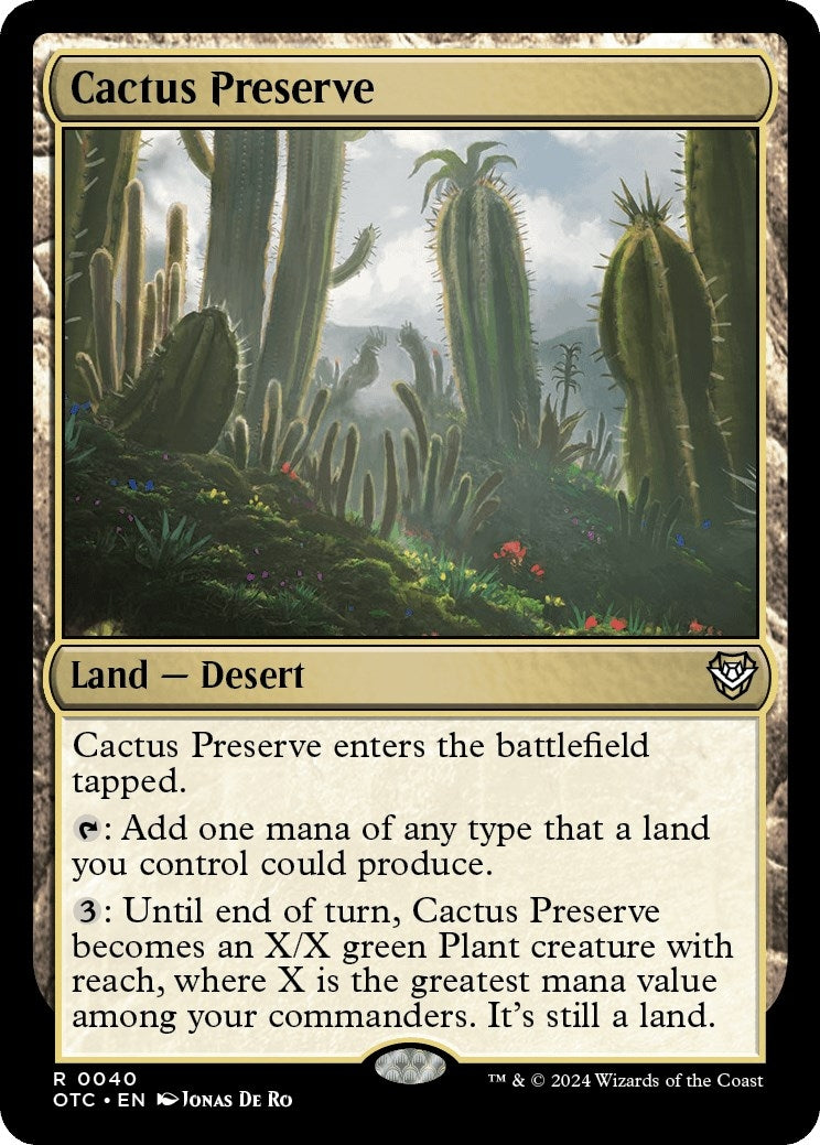 Image for Cactus Preserve (40) (OTC)