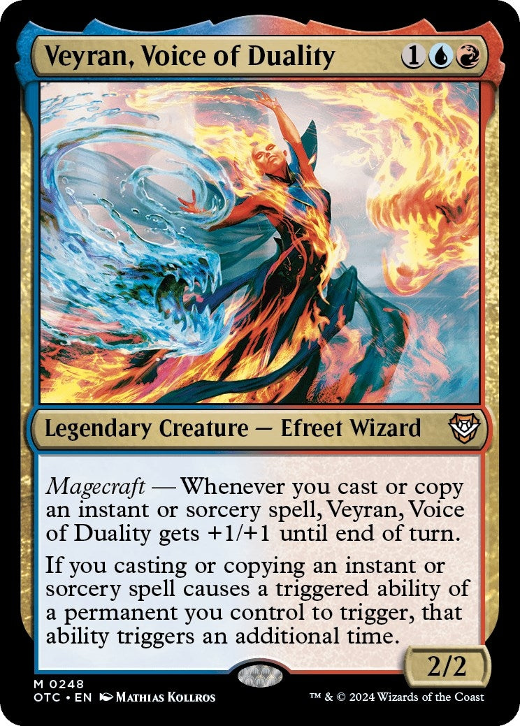 Image for Veyran, Voice of Duality (248) (OTC) - Magic: The Gathering