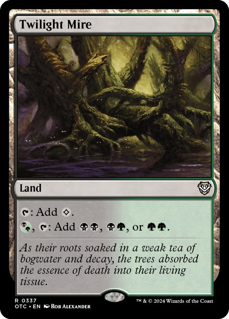 Image for Twilight Mire (337) (OTC) - Magic: The Gathering