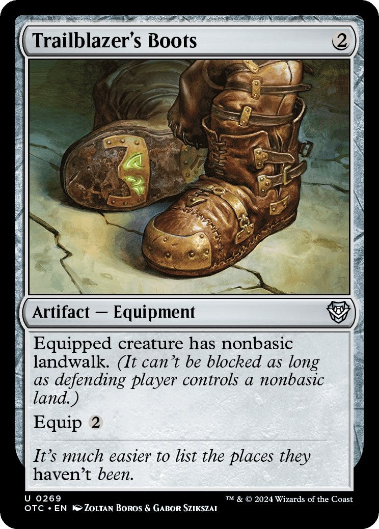 Image for Trailblazer's Boots (269) (OTC) - Magic: The Gathering