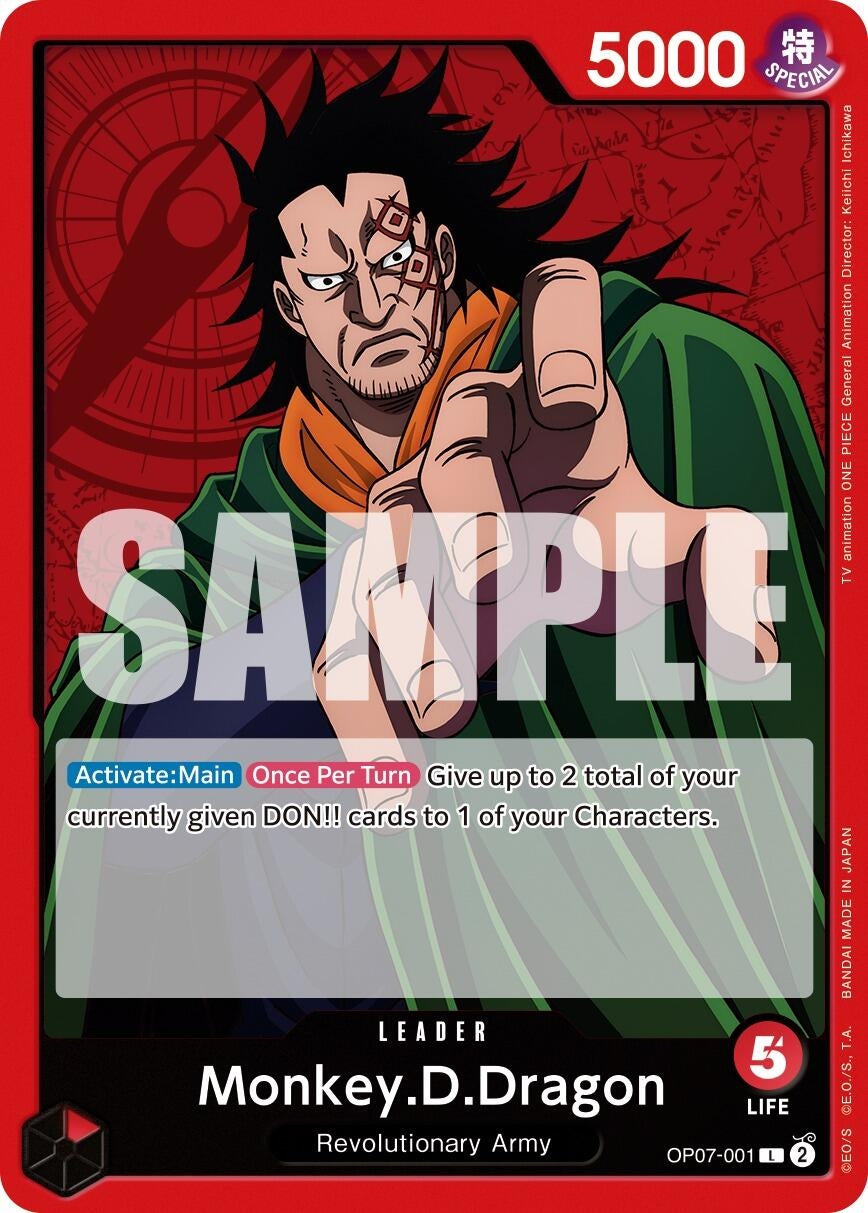 Image for Monkey.D.Dragon (001) (7001) (OP07)
