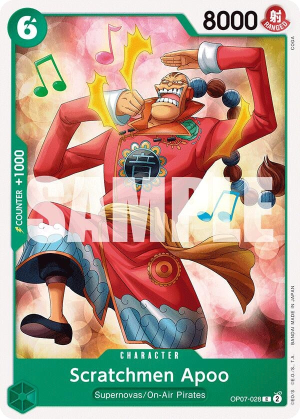 Image for Scratchmen Apoo (7028) (OP07)