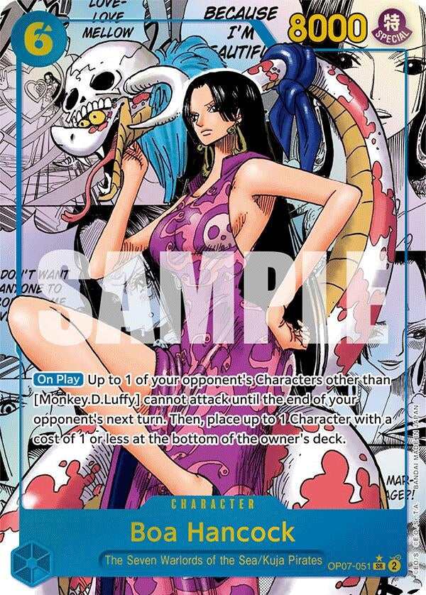 Image for Boa Hancock (051) (Parallel) (Manga) (7051) (OP07)