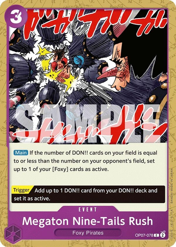 Image for Megaton Nine-Tails Rush (7078) (OP07)