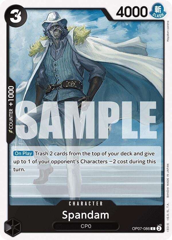 Image for Spandam (7086) (OP07)