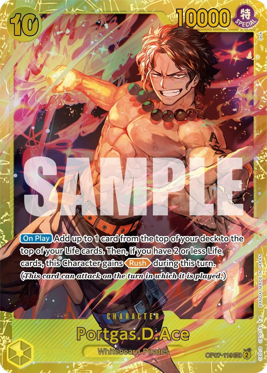Image for Portgas.D.Ace (119) (7119) (OP07)