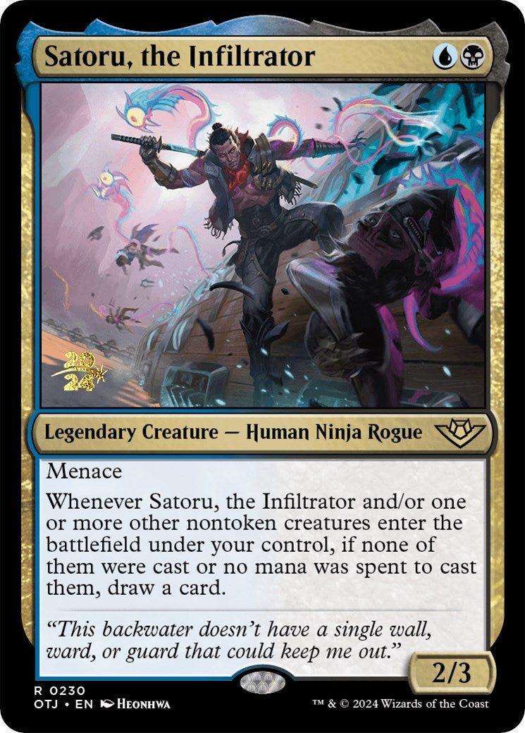 Image for Satoru, the Infiltrator (230) [Prerelease Cards]