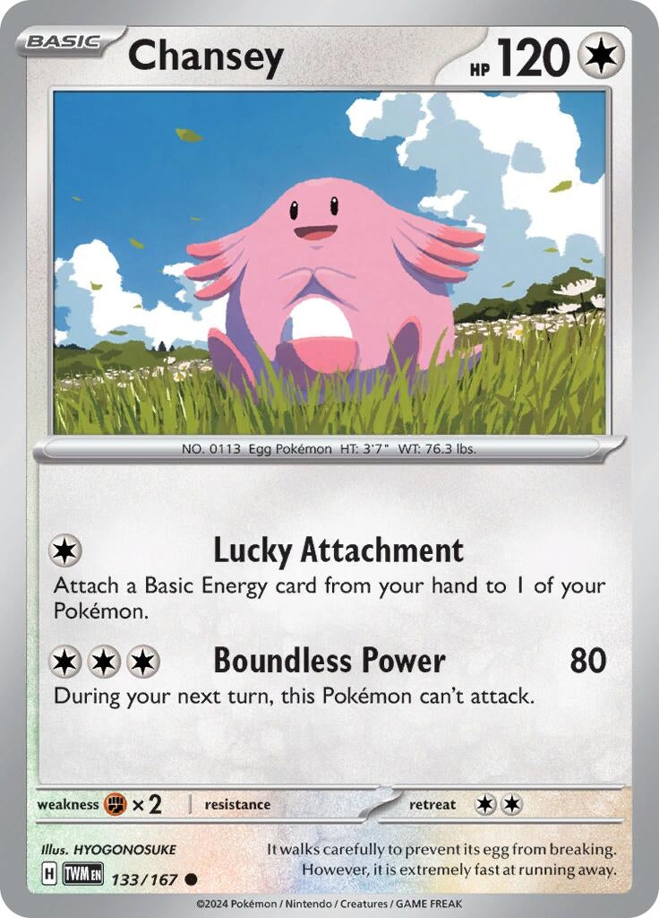 Image for Chansey - 133/167 (133) (TWM)