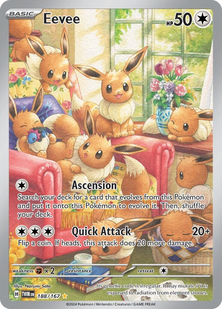 Image for Eevee - 188/167 (188) (TWM)