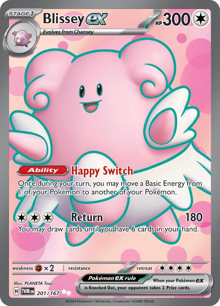 Image for Blissey ex - 201/167 (201) (TWM)