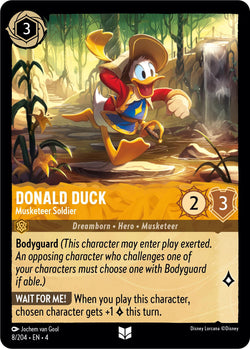 Collection of Donald Duck - Musketeer Soldier (8/204) [Ursula's Return] in a gallery layout