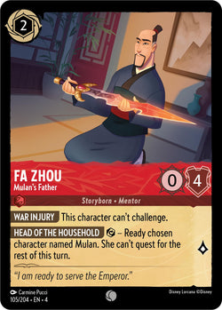 Collection of Fa Zhou - Mulan's Father (105/204) [Ursula's Return] in a gallery layout